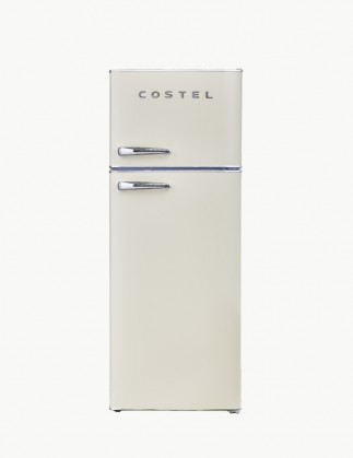 [23년 NEW] 코스텔 클래식 레트로 냉장고 213L 아이보리 CRS-215GAIV